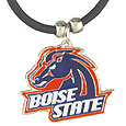 Boise St. Broncos Rubber Cord Necklace